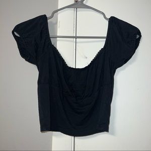 Black Crop Top From Pacsun🖤
